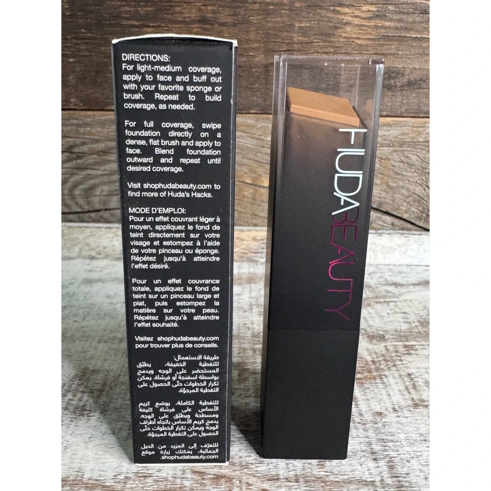 Huda Beauty FauxFilter Foundation Stick | Brown Sugar 410G | Full Sz | MSRP $39
